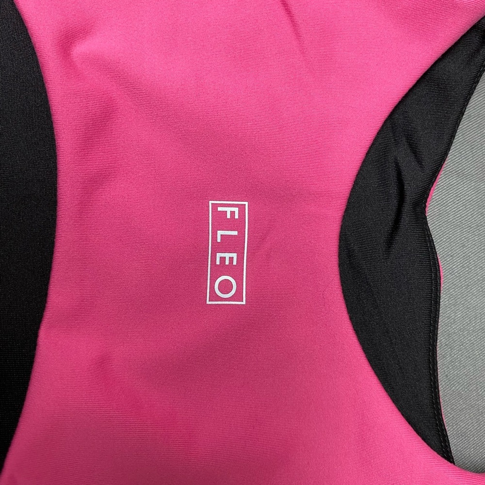 Fleo Bodysuit Small Pink Activewear Singlet One Piece Weightlifting NEW - Picture 15 of 15